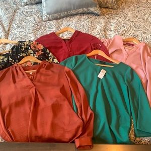 Lot of 5 blouses 4 size XS and 1 Small